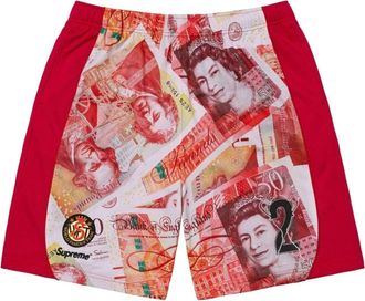 SUPREME FW25 Pounds Soccer Short Red FW25SH6-RED