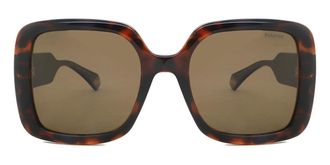 Polaroid PLD 6168/S 086/SP Womens Sunglasses Tortoiseshell Size 54