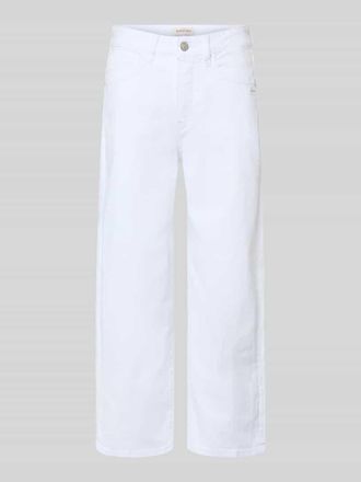 Gang Cropped Jeans mit Eingrifftaschen Modell Jul in Weiss, Gr&ouml;&szlig;e 26