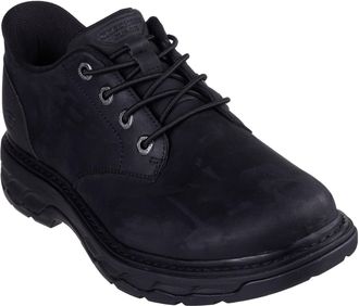 Skechers Mens Hands Free Slip-Ins Lockett Uniform Dress Shoe, Black/Black, 9.5 UK