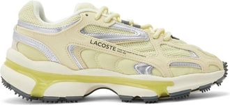 Lacoste L003 2K24 mesh sneakers - women - Suede - 3.5 - Neutrals