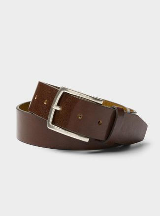 Le 31 Mens Square-buckle wide belt