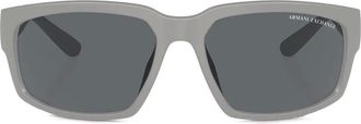 A|X Armani Exchange Occhiali da sole squadrati - Grigio