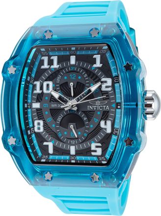 Invicta Mens Racing 48.5mm Blue Quartz Watch