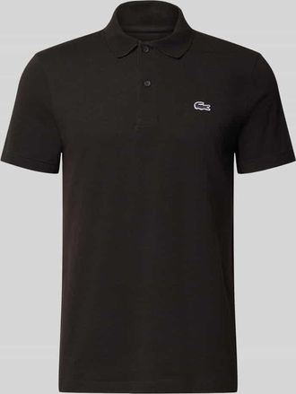 Lacoste Regular Fit Poloshirt aus Baumwoll-Mix in Black, Gr&ouml;&szlig;e XXXL