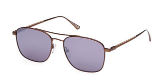 Web Eyewear Web WE0341 37A Mens Sunglasses Brown Size 55