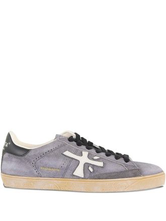 Premiata Sneakers Steven con applicazione - Grigio