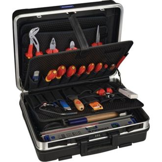 OEM Surtido De Herramientas Malet&iacute;n De 46 Piezas Con Marco De Aluminio Para Electricista