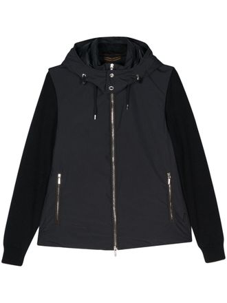 Moorer Evan-STP detachable-sleeves jacket - Blue
