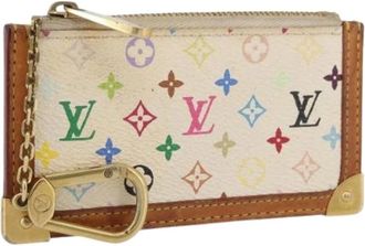 Louis Vuitton Pre-owned Accessories, female, Multicolor, Size: ONE SIZE Pre-owned Monogram Multicolor Canvas Coin Purse