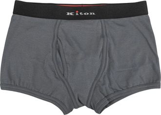 Kiton Cotton Ea Ondergoed - Heren - Onderbroek - Grijs - S - Katoen - Ondergoed