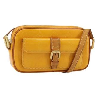 Louis Vuitton Pre-owned Cross Body Bags, female, Yellow, Size: ONE SIZE Pre-owned Cross Body Bag