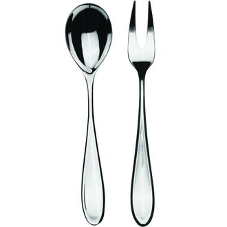 Mepra Forma Serving Set - 2 Pieces in Silver at Nordstrom