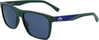 Lacoste Blue Square Mens Sunglasses L900S 318 56