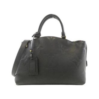Louis Vuitton Pre-owned Monogram Empreinte Petit Palais Bag - Dames - Pre-owned - Zwart - Maat: ONE Size Leer