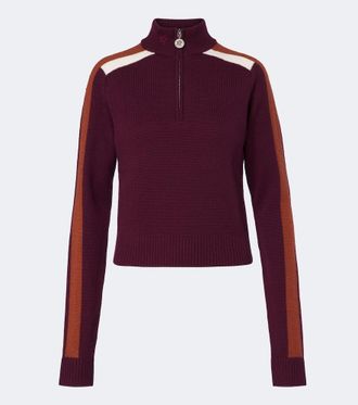 Perfect Moment LA Tour wool half-zip ski top