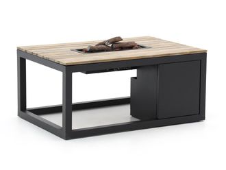 Cosi raw lounge vuurtafel 120x80x55cm
