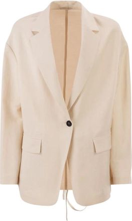 Brunello Cucinelli Hombre, Chaquetas, Beige, Talla: 4XS