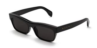 Marni Angdoa Black 1GR Mens Sunglasses Black Size 55