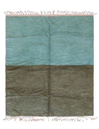 AFK Living Alfombra bereber tejida a mano elegante 223 x 265 cm