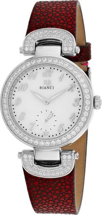 Roberto Bianci Womens White mother of pearl dial Watch