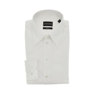 Emporio Armani Modern Fit cotton shirt Man 39