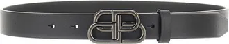 Balenciaga BB leather belt Woman 75