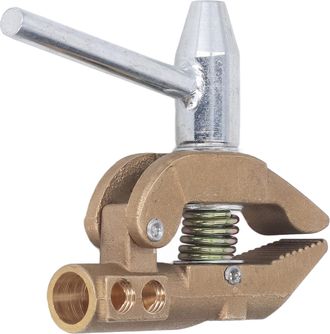 OEM Pinza De Tierra Para Soldadura De Lat&oacute;n, Pinza De Tierra Para Soldadura De 800 A, Pinza De Tierra Para Soldadura Profesional Con Manguito De Goma De 3