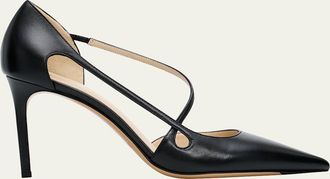 Alexandre Birman 85mm Renee Leather dOrsay Pumps
