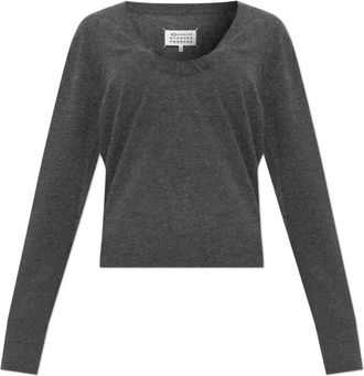 Maison Margiela Donna, Maglie, Grigio, S, new