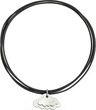 Dodo CORDINO NERO SPESSO & NUVOLA IN ARGENTO