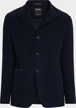 Ermenegildo Zegna Mens Cashmere Il Conte Chore Jacket