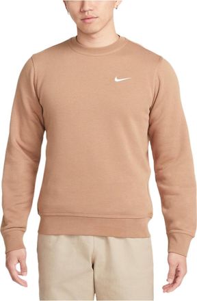 Nike logo crew neck sweatshirt Brown 916609-258