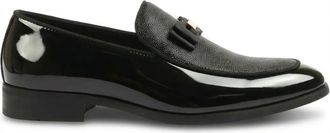 TruClothing Formal Dress Loafers PU Leather Textured Slip-On Shoes