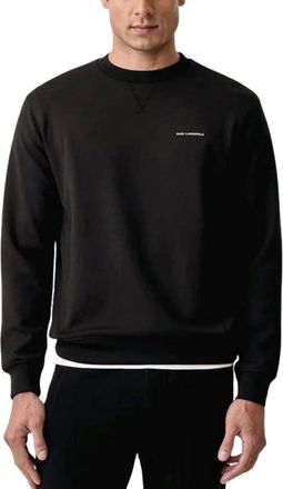 Karl Lagerfeld Felpa Girocollo - - Sweatshirts & Hoodies - Uomo - Nero - M