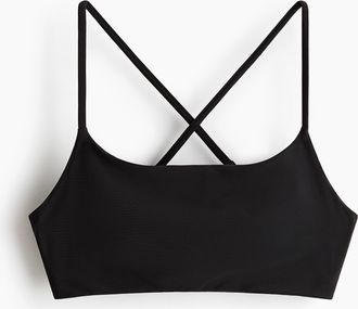 H&M Sports bikini top with Lycra Xtra Life - Schwarz
