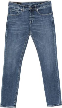 Dondup Classic Straight-Leg Denim Jeans With Five-Pocket Design
