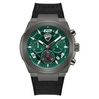 Ducati Chronograph Quartz Green Dial Mens Watch DTWGC0002001