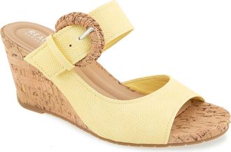 Kenneth Cole Reaction Gibbs Wedge Sandal in Sunlight at Nordstrom Rack, Size 6.5