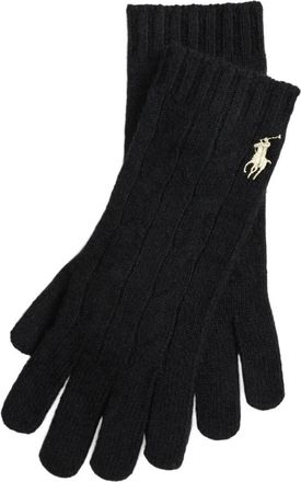 Polo Ralph Lauren Accessoires, Dames, Zwart, ONE Size, Handschoen