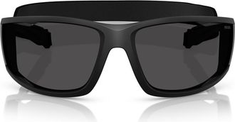 Prada Darl Grey Wrap Mens Sunglasses PS A04S 1BO5S0 85