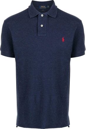 Polo Ralph Lauren Polo-Pony short-sleeved polo shirt - men - Cotton - S - Blue