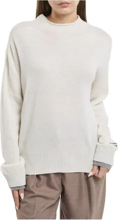 Pinko Mujer, Jerseys, Blanco, Talla: S