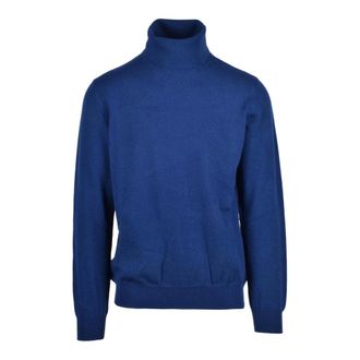 Alpha Studio Truien & Vesten, Heren, Blauw, L, Kasjmier, Dolcevita