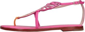Sophia Webster Platte schoenen Multi Colour - Dames - Sandalen - Roze - 39 EU - Schoenen