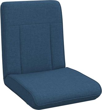 vidaXL Sill&oacute;n Ajustable Azul Tela Vidaxl