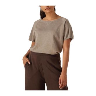 Nukus Nukus, Dames, Truien, Beige, Maat: S Viscose