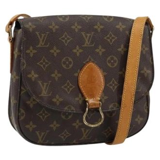 Louis Vuitton Pre-owned Cross Body Bags, female, Brown, Size: ONE SIZE Pre-owned Canvas Cross Body Bag