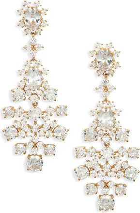 Nadri Large Drop Earrings in Gold at Nordstrom