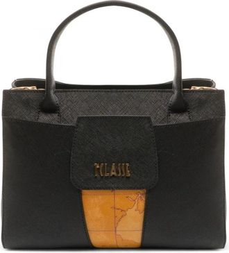 Alviero Martini 1A Classe Windy City Handtas - Dames - Handtassen - Zwart - ONE Size - Leer - Tassen
